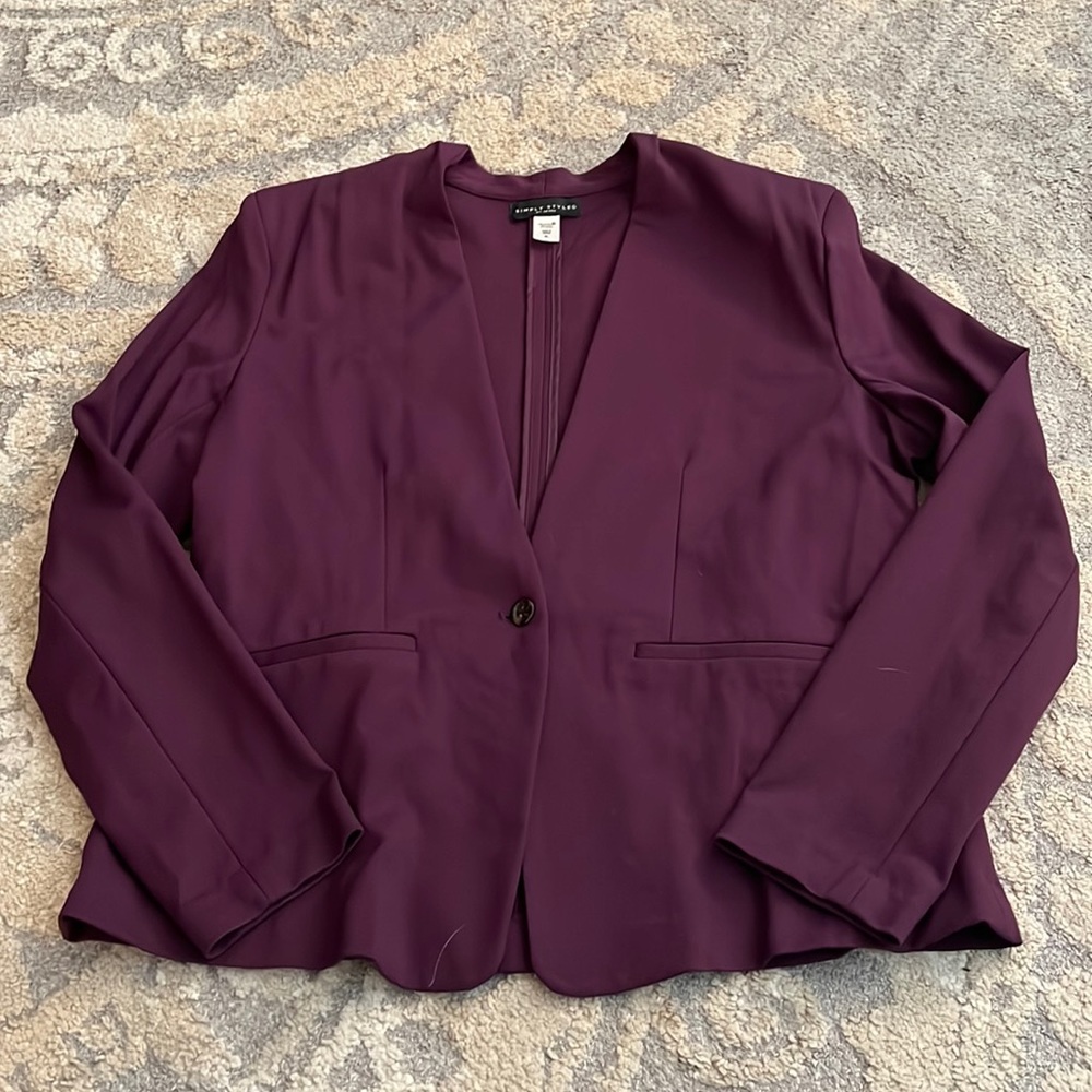 Simply Styled blazer, size XL GUC!